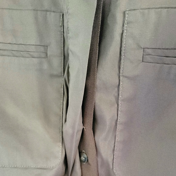 Ann Taylor Women's Military Sleeveless Midi Dress Size 8 - Picture 6 of 10